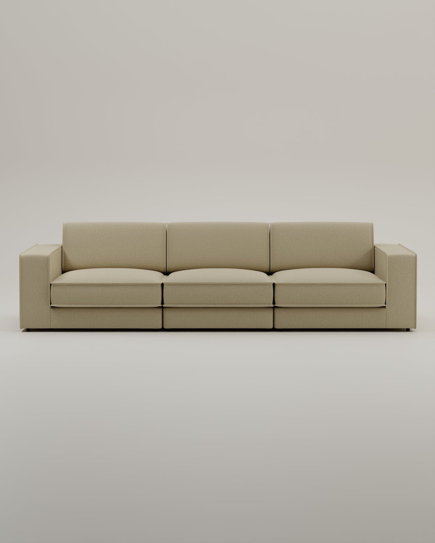 Canapé modulable Terra 3 places avec fonction couchage