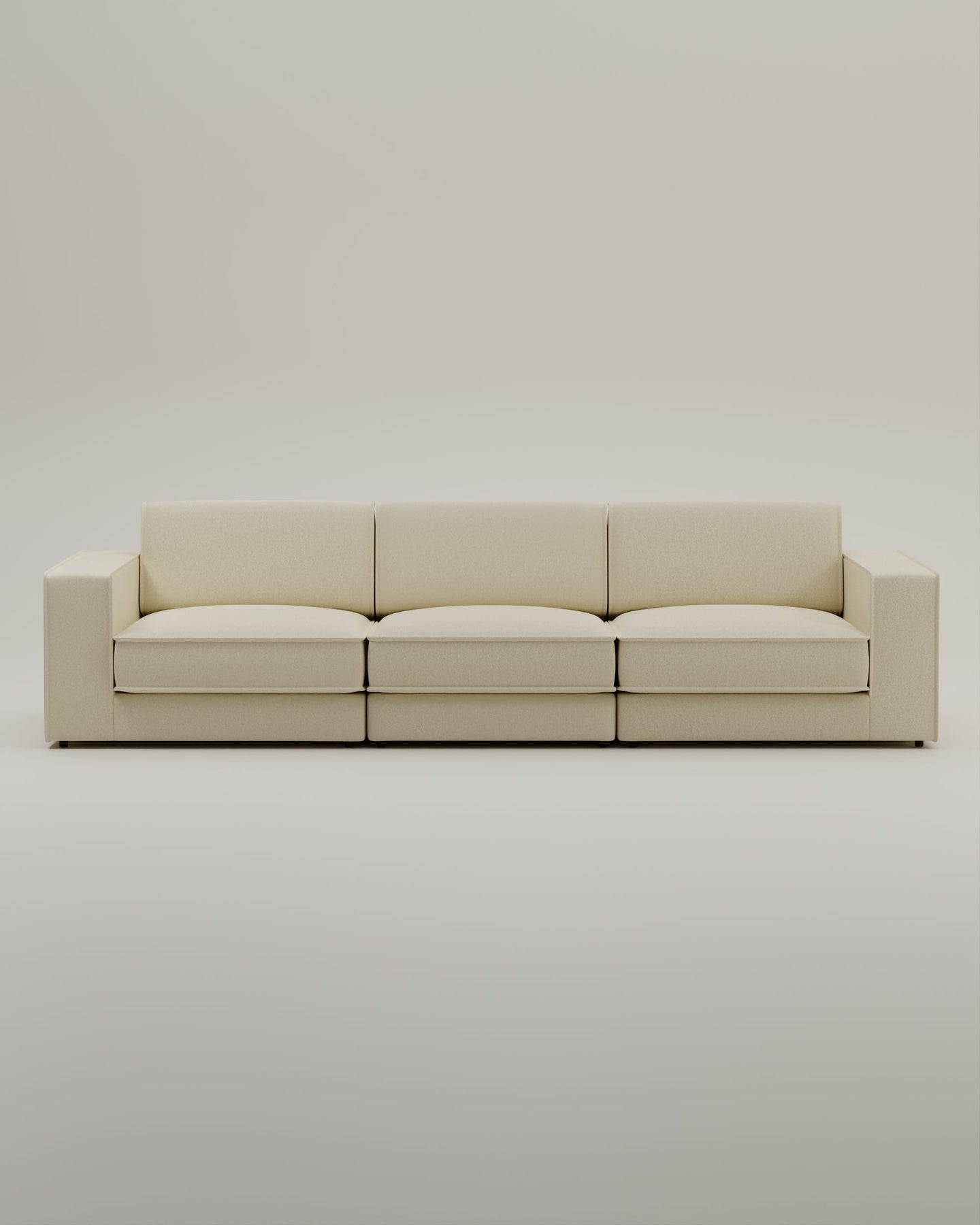 Canapé modulable Terra 3 places avec fonction couchage