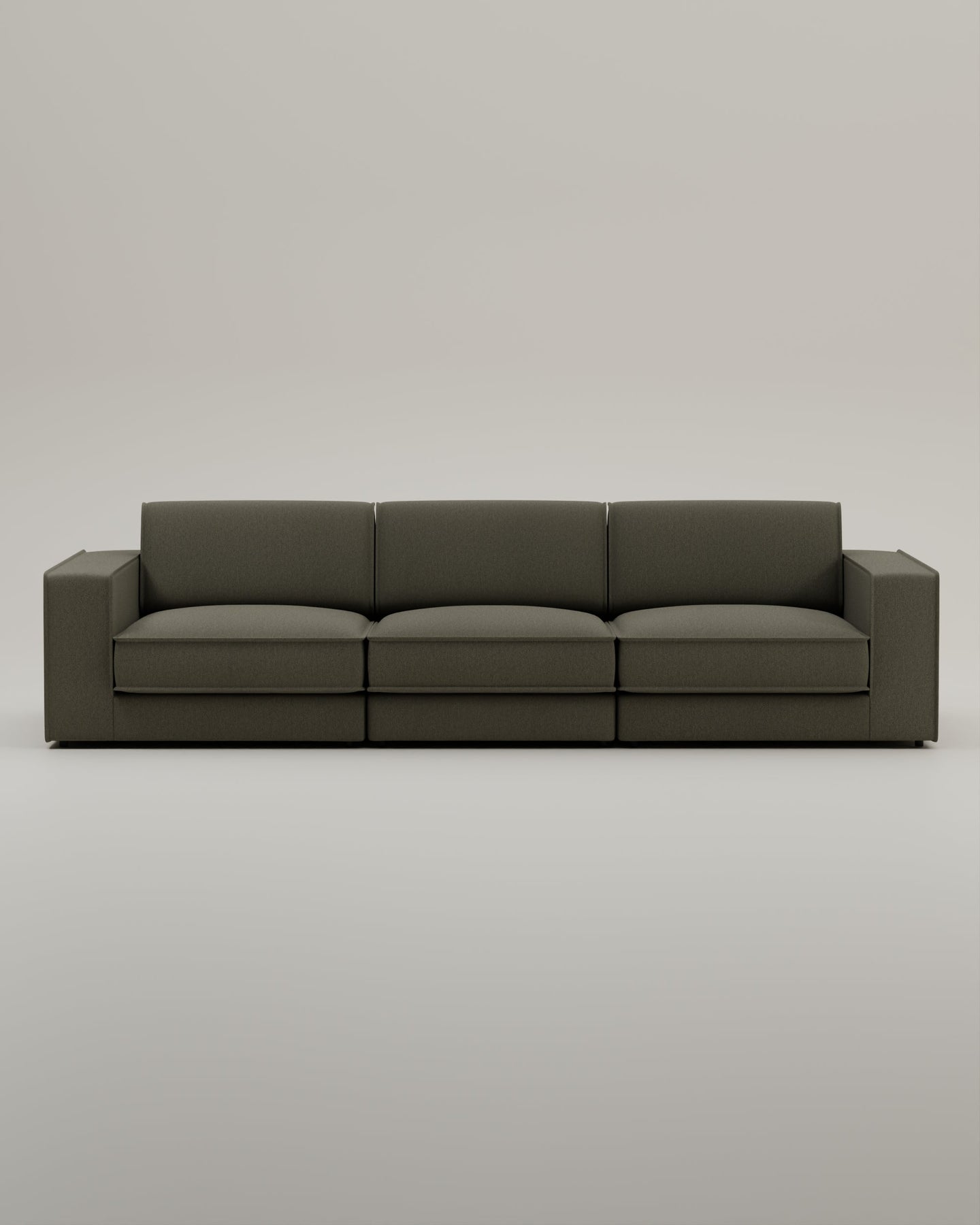 Canapé modulable Terra 3 places avec fonction couchage