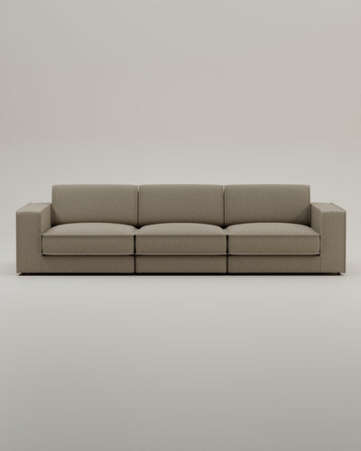 Canapé modulable Terra 3 places avec fonction couchage