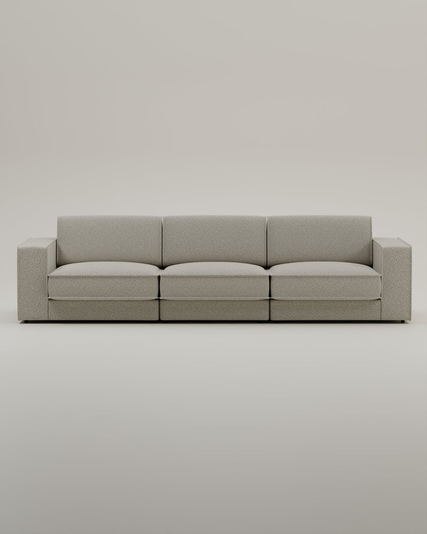 Canapé modulable Terra 3 places avec fonction couchage