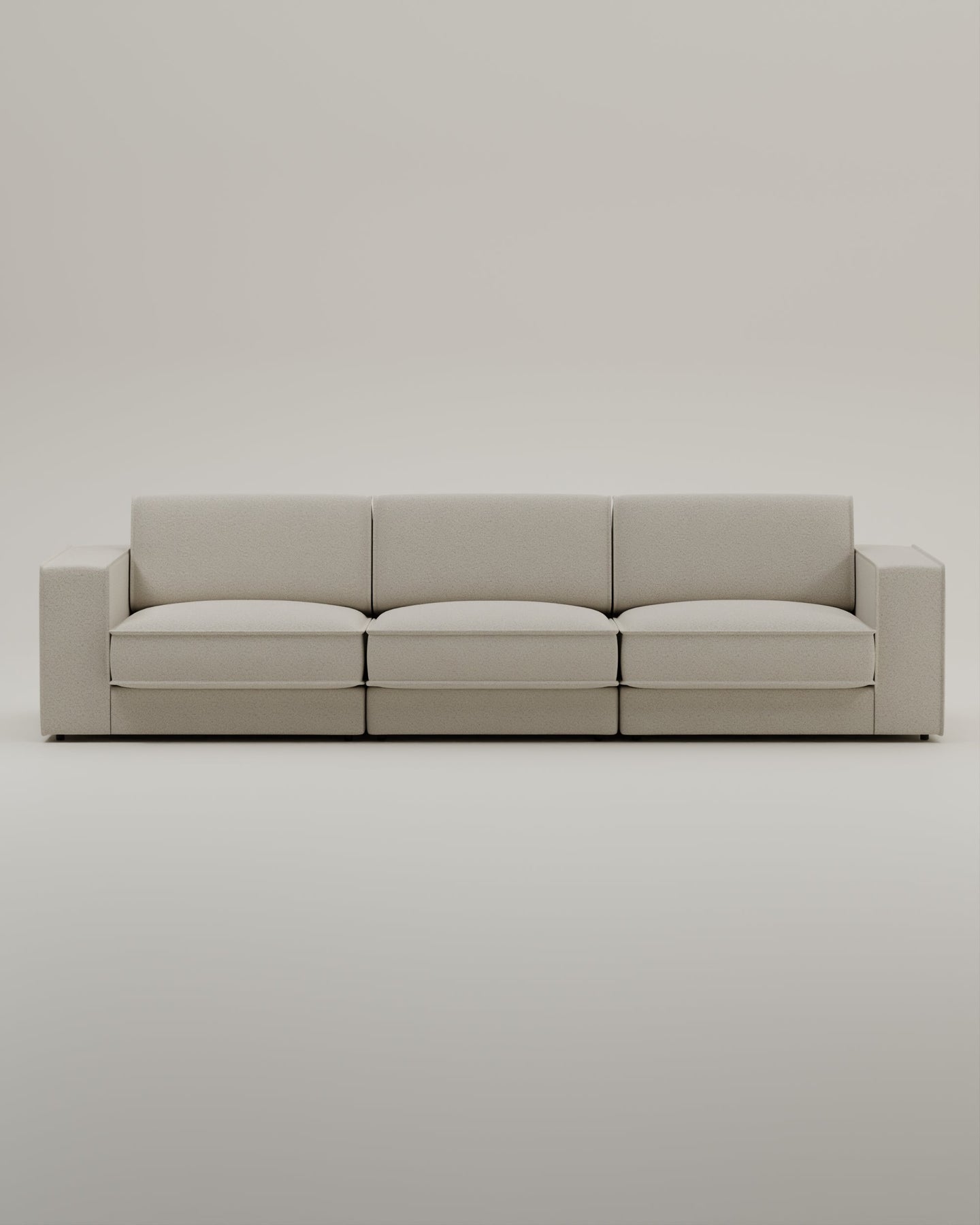 Canapé modulable Terra 3 places avec fonction couchage