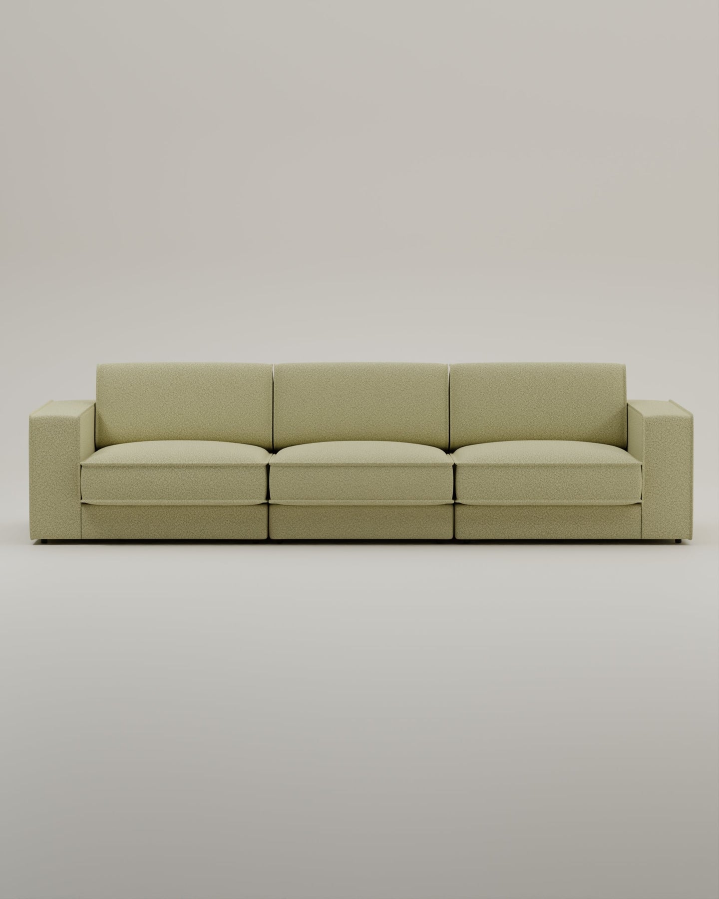 Canapé modulable Terra 3 places avec fonction couchage