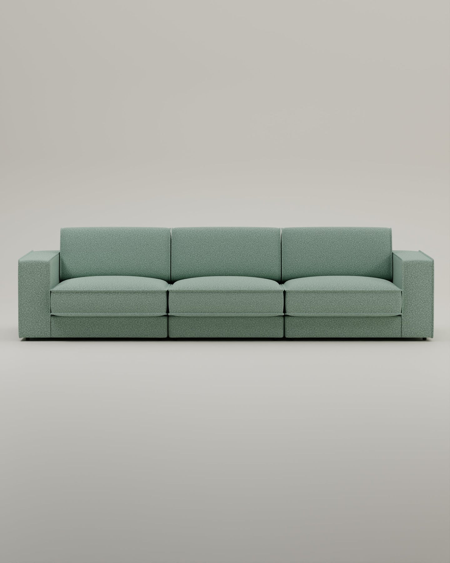 Canapé modulable Terra 3 places avec fonction couchage
