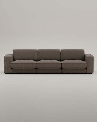 Canapé modulable Terra 3 places avec fonction couchage