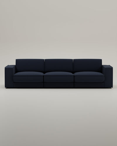 Canapé modulable Terra 3 places avec fonction couchage