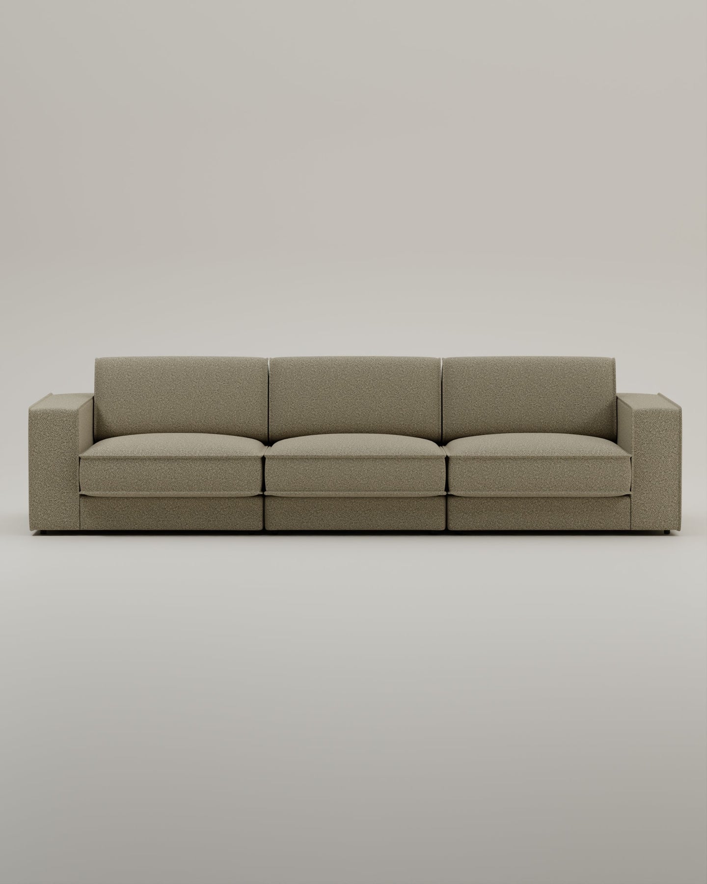 Canapé modulable Terra 3 places avec fonction couchage