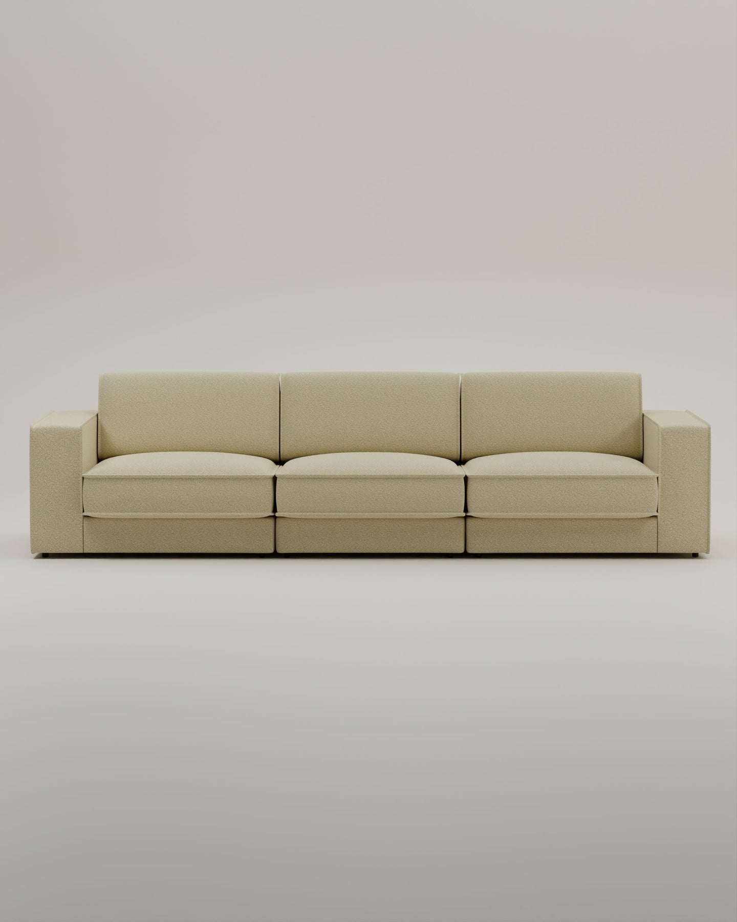 Canapé modulable Terra 3 places avec fonction couchage