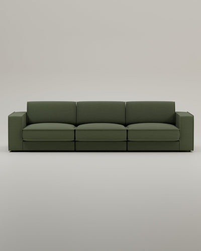 Canapé modulable Terra 3 places avec fonction couchage