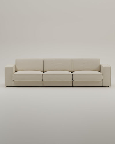 Canapé modulable Terra 3 places avec fonction couchage