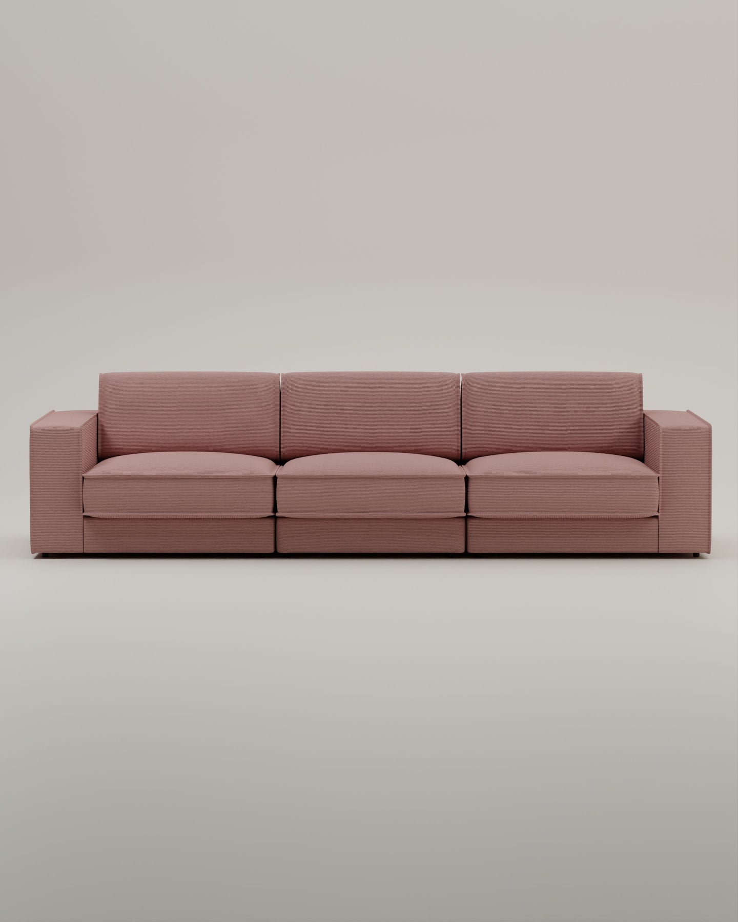 Canapé modulable Terra 3 places avec fonction couchage