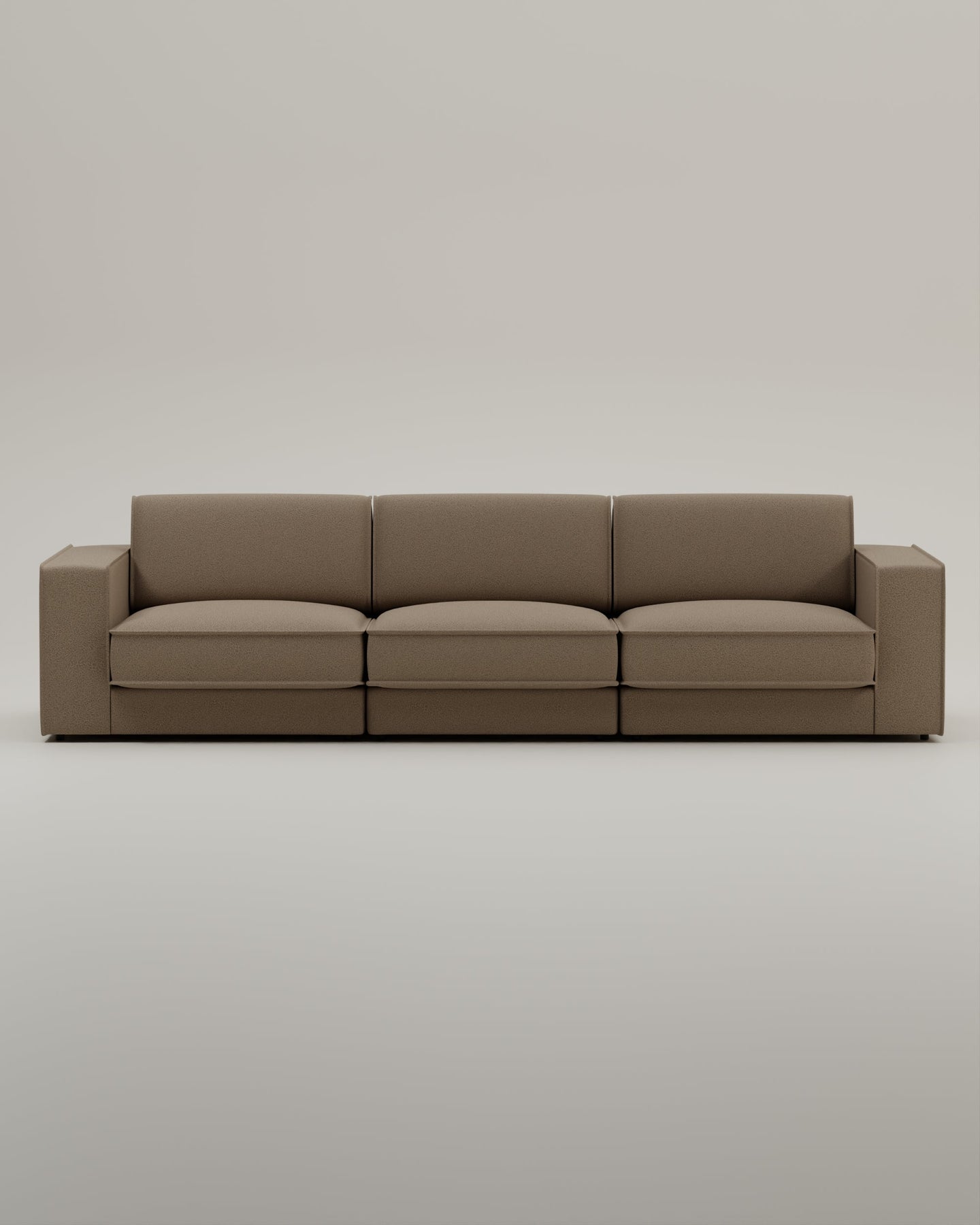 Canapé modulable Terra 3 places avec fonction couchage
