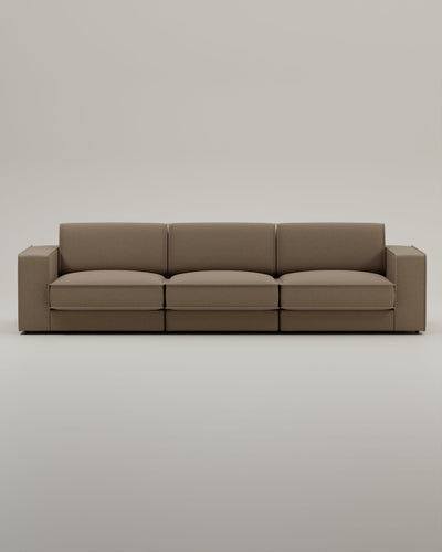 Canapé modulable Terra 3 places avec fonction couchage
