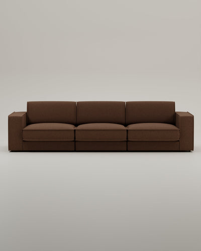 Canapé modulable Terra 3 places avec fonction couchage