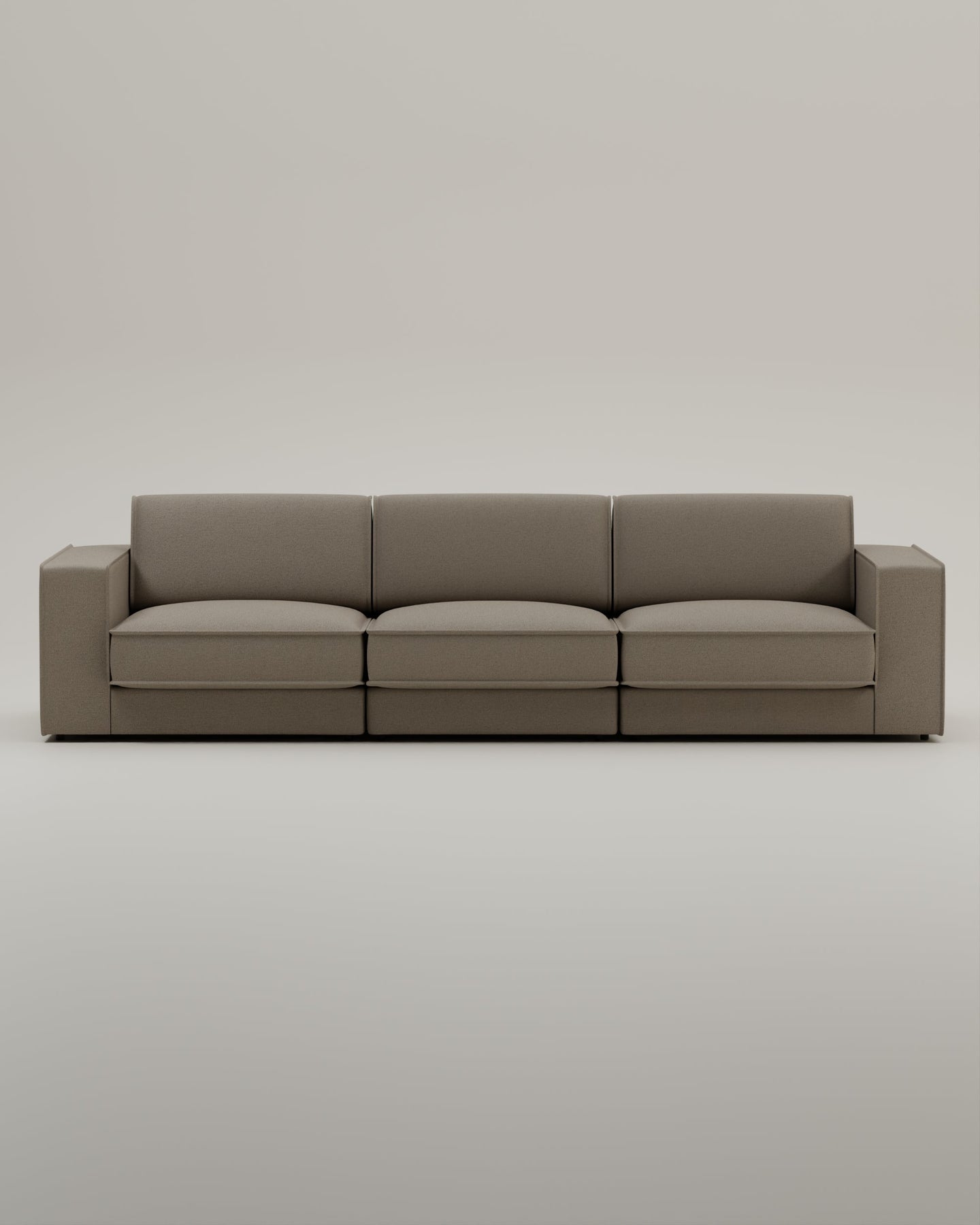 Canapé modulable Terra 3 places avec fonction couchage