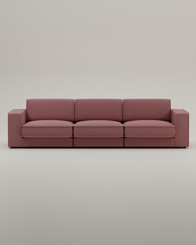 Canapé modulable Terra 3 places avec fonction couchage