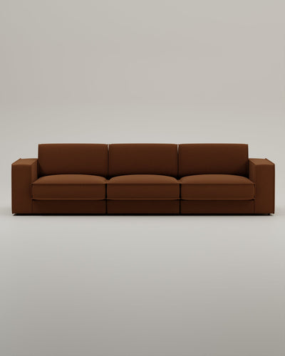 Canapé modulable Terra 3 places avec fonction couchage
