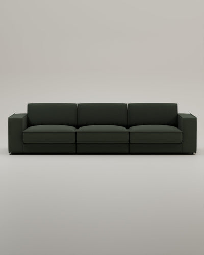 Canapé modulable Terra 3 places avec fonction couchage
