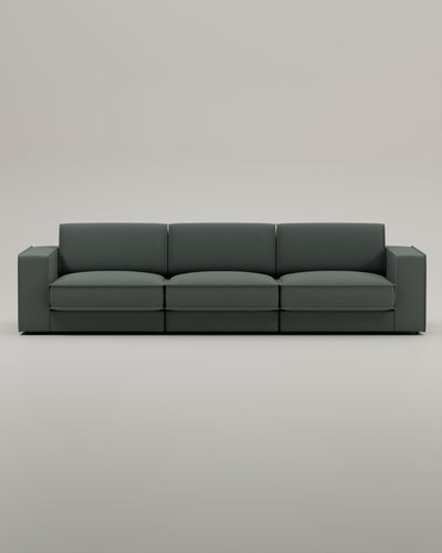 Canapé modulable Terra 3 places avec fonction couchage