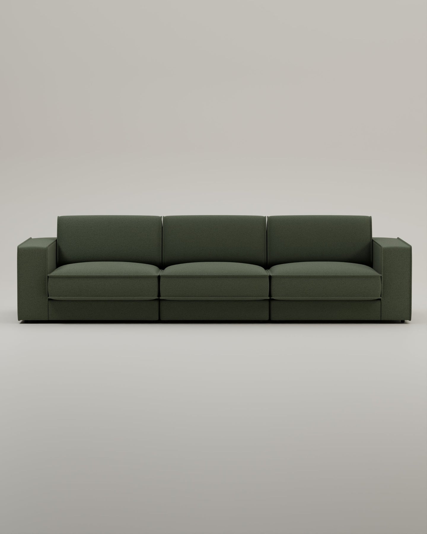 Canapé modulable Terra 3 places avec fonction couchage