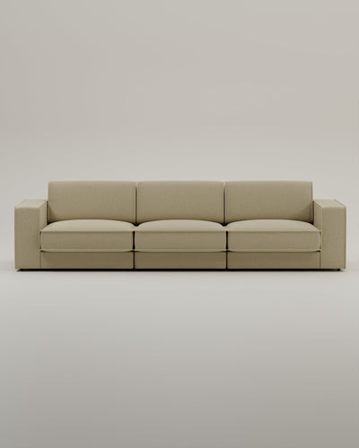 Canapé modulable Terra 3 places avec fonction couchage