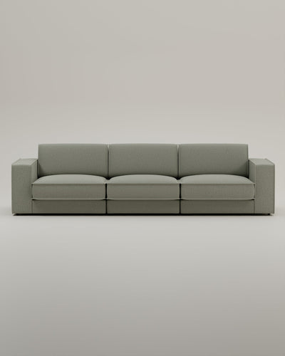 Canapé modulable Terra 3 places avec fonction couchage