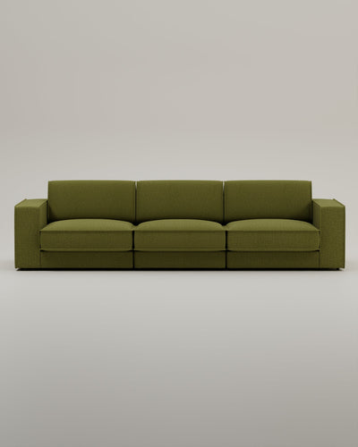 Canapé modulable Terra 3 places avec fonction couchage