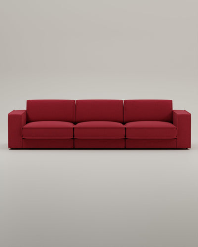Canapé modulable Terra 3 places avec fonction couchage