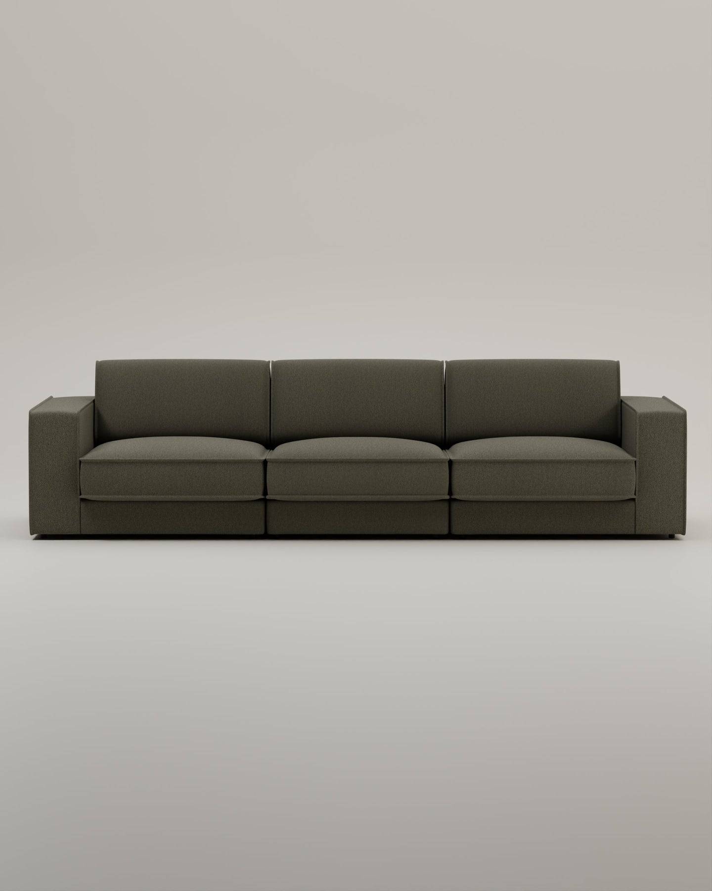 Canapé modulable Terra 3 places avec fonction couchage