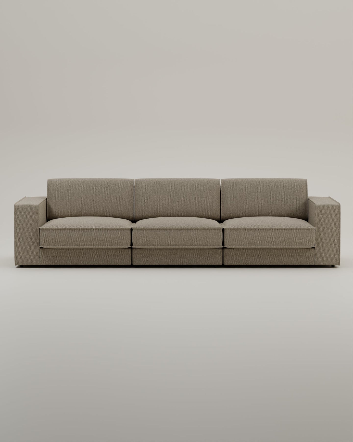 Canapé modulable Terra 3 places avec fonction couchage