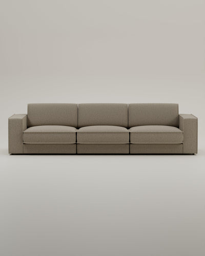 Canapé modulable Terra 3 places avec fonction couchage