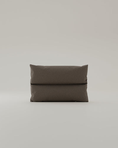 Housse en tissu-Coussin pour les reins - Tissu Bouclé