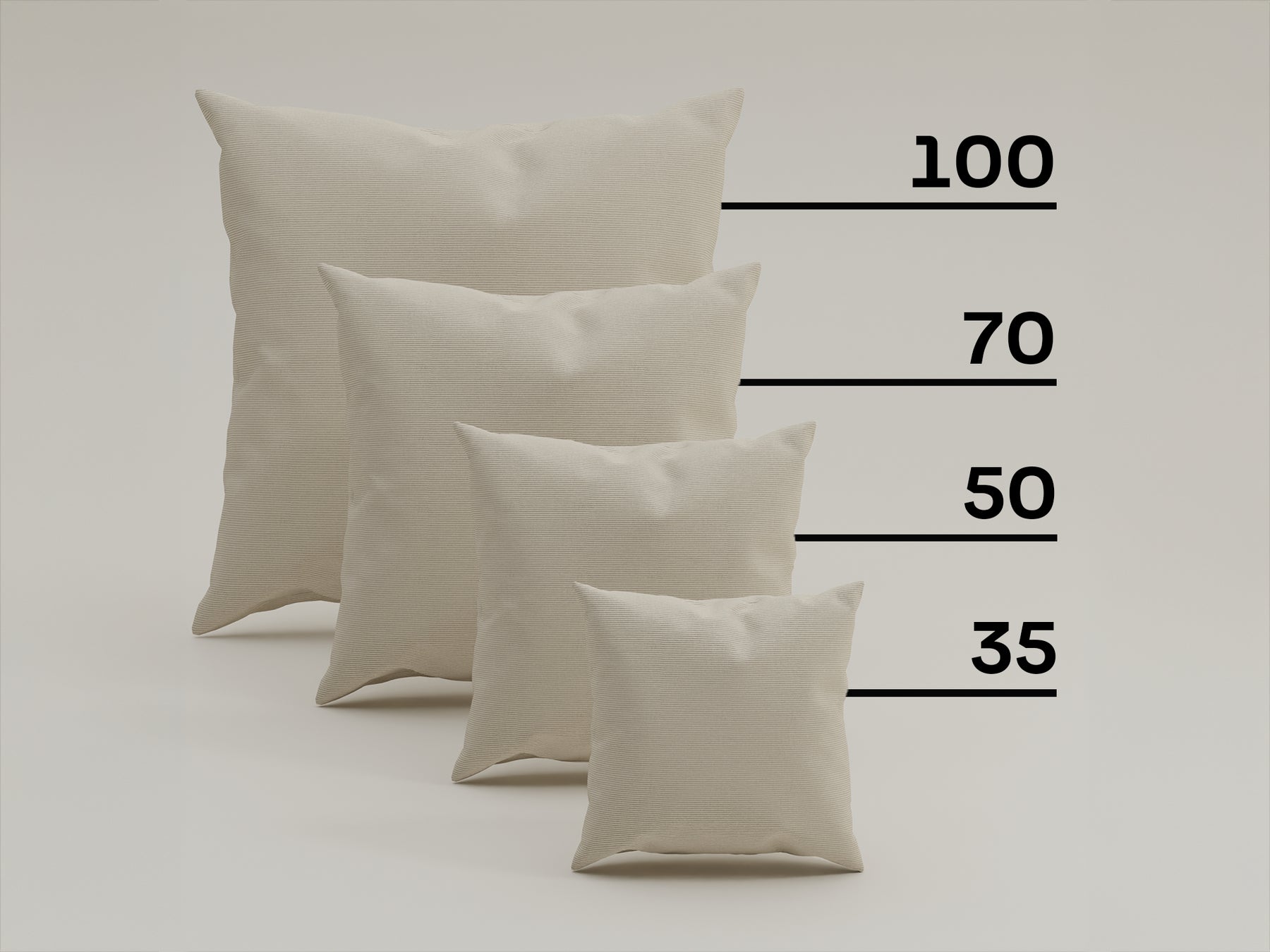 Coussin décoratif Cordon