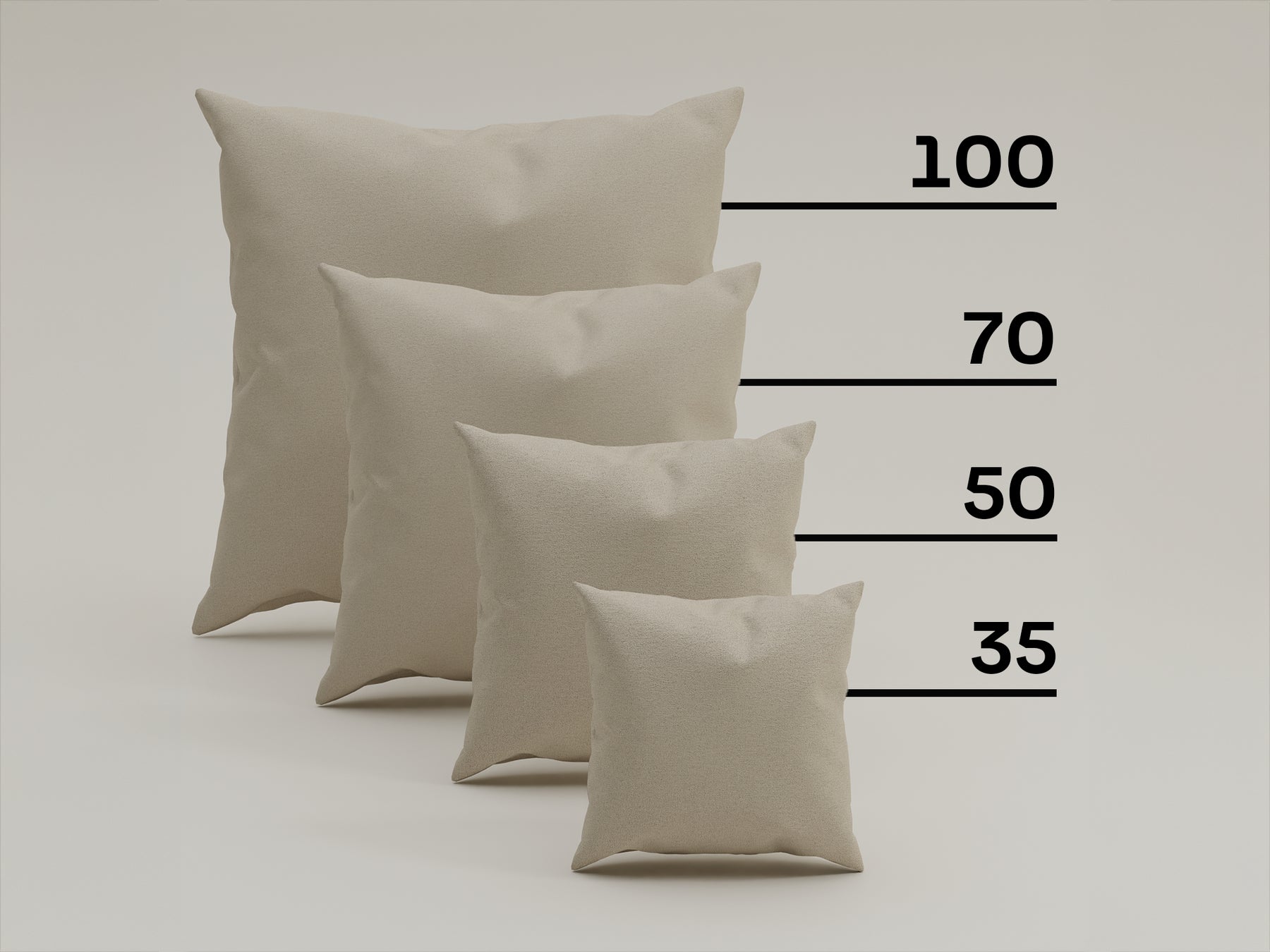 Coussin décoratif Linea