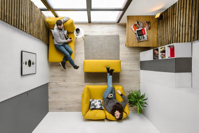 Canapé modulable Samantha avec fonction sommeil