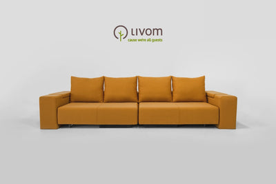 Canapé modulable Amelie avec fonction sommeil