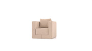 Canapé-fauteuil modulable Alex avec fonction sommeil - Tissu Nova