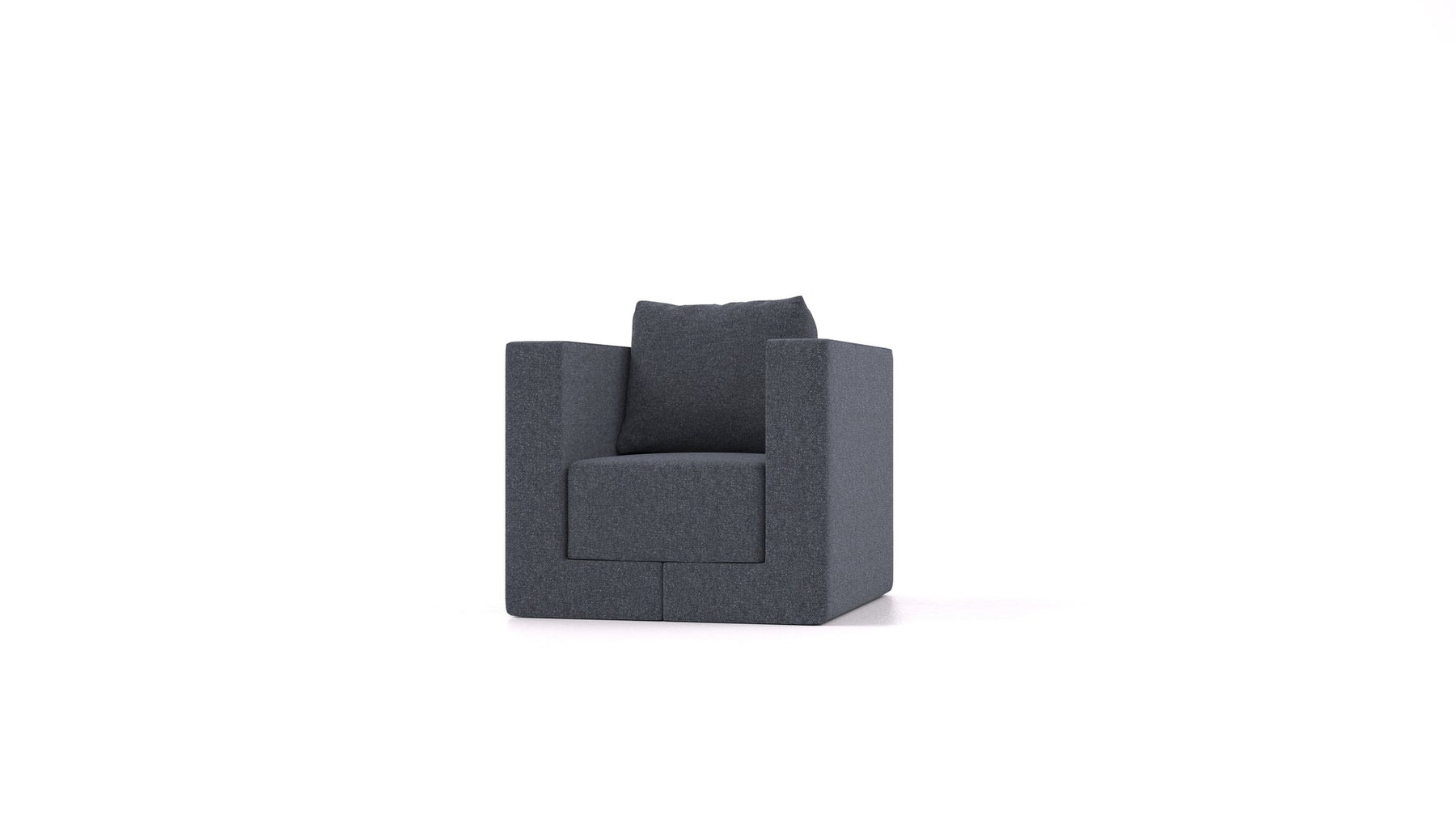 Canapé-fauteuil modulable Alex avec fonction sommeil - Tissu Nova